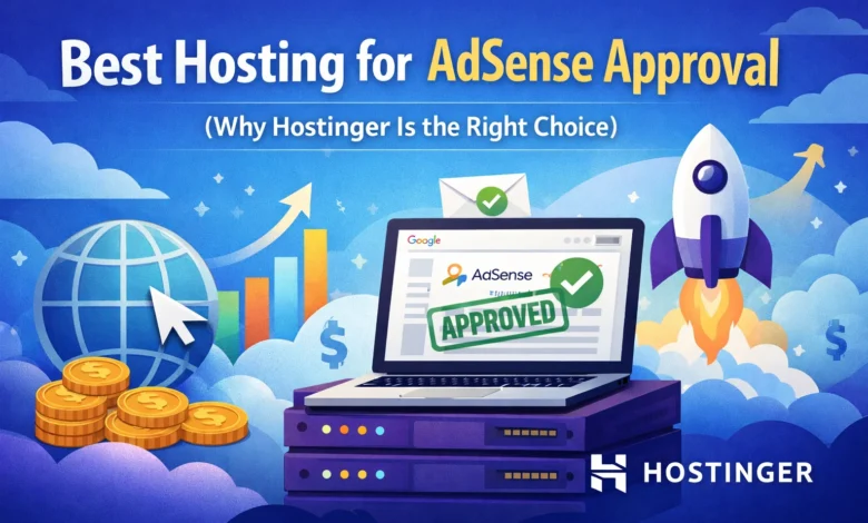 Best Hosting for AdSense Approval | Why Hostinger Is Perfect for Beginners