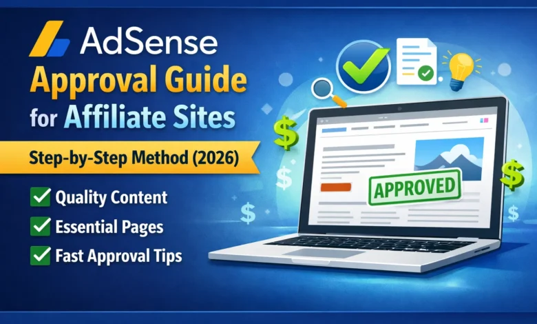 AdSense Approval Guide for Affiliate Sites: Step-by-Step Method (2026)