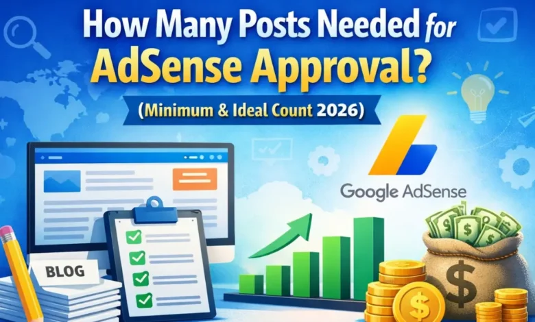 How Many Posts Needed for AdSense Approval on a New Website 2026