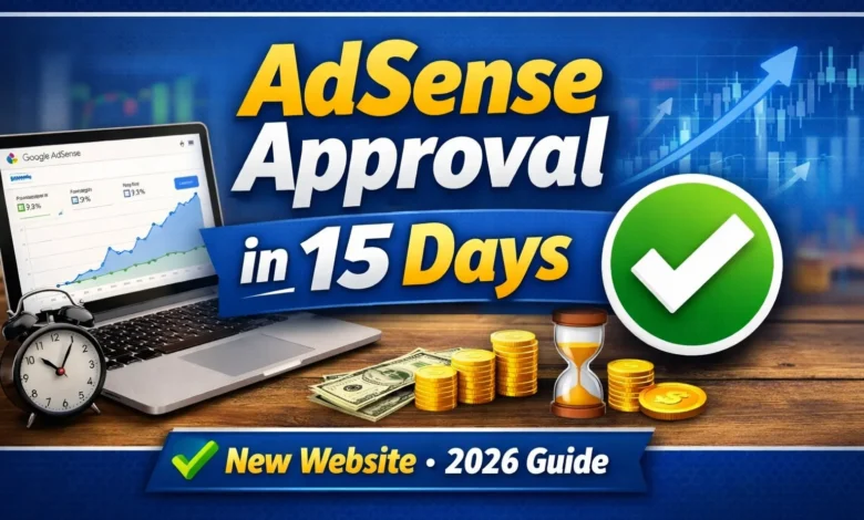 Google AdSense Approval Guide for 15 Days Old Website (2026)